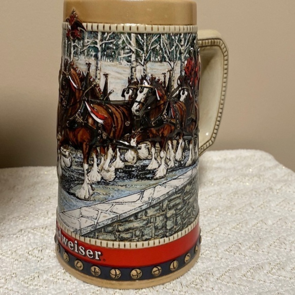Budweiser Ceramarte 1988 Beer Stein